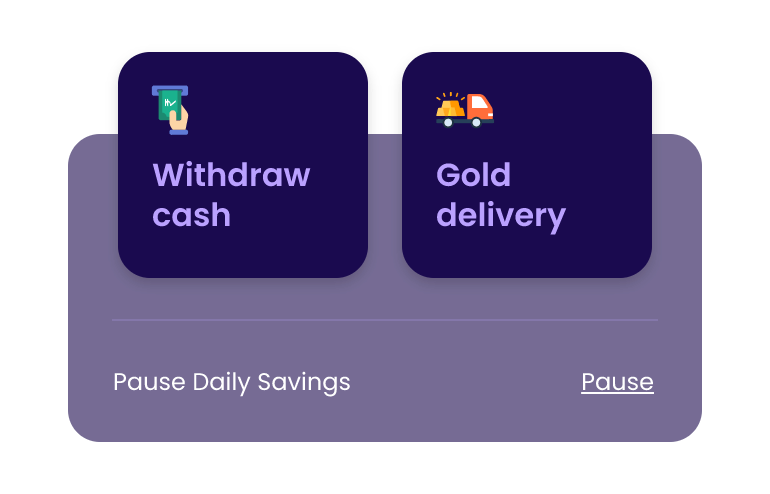 Withdraw Money or Get Gold delivery on Win App